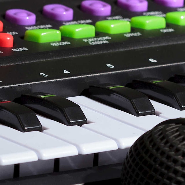 Produktbild 4 för Elektroniskt Keyboard med Mikrofon Tobar