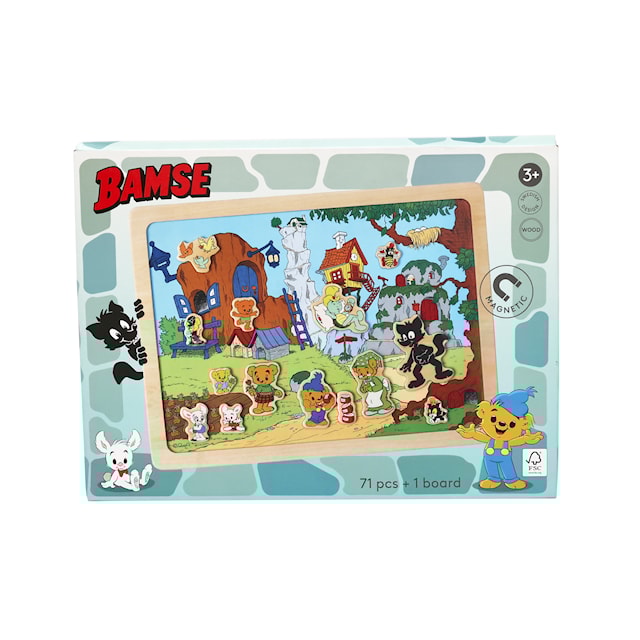 Produktbild 5 för Bamse Magnettavla Micki