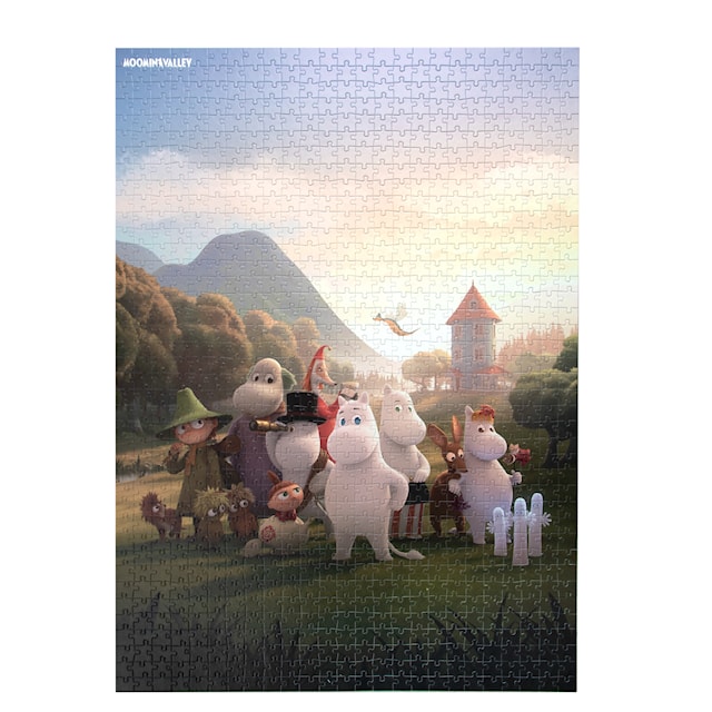 Produktbild 2 för Pussel 1000 bitar, Mumin Animation