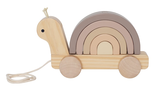 Produktbilde 1 for Trekkesnegle med regnbue Jabadabado