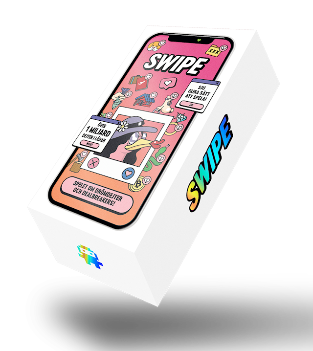 Produktbild 1 för SWIPE - Spelet om drömdejter och dealbreakers (SE)