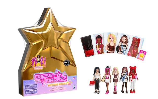 Mystery Models Superstar 5-pack Dress to Impress