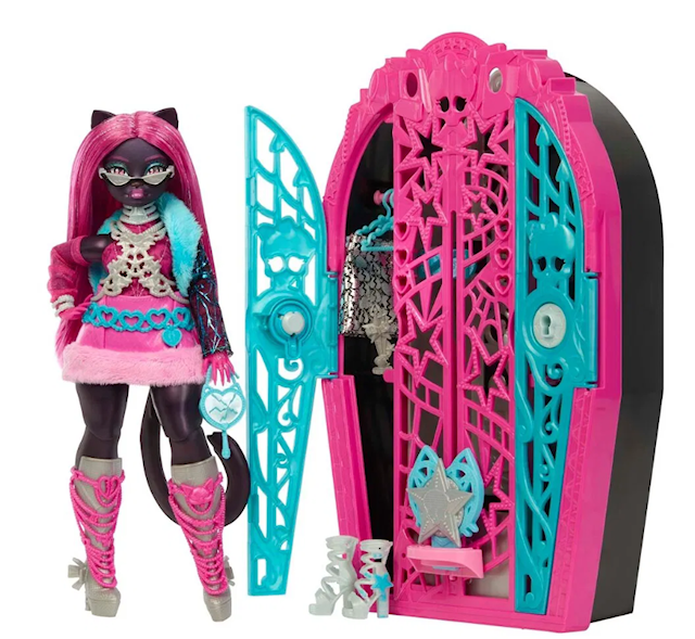 Produktbilde 1 for Monster High Skulltimate Secrets Motedukke Catty Noir