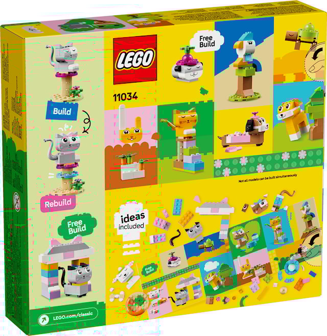Produktbilde 3 for Kreative kjæledyr LEGO® Classic (11034)