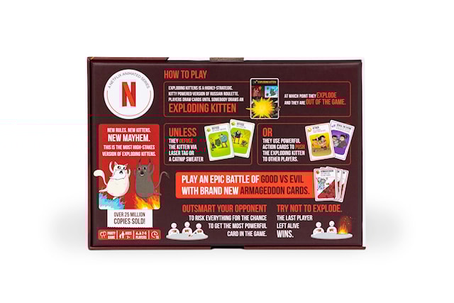 Produktbilde 2 for Exploding Kittens Good vs Evil Nordic edition (SE/NO/FI/DK)