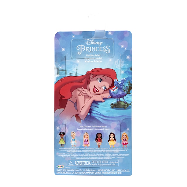 Tuotekuva 9 - Ariel-nukke kammalla 15 cm Disney-prinsessa