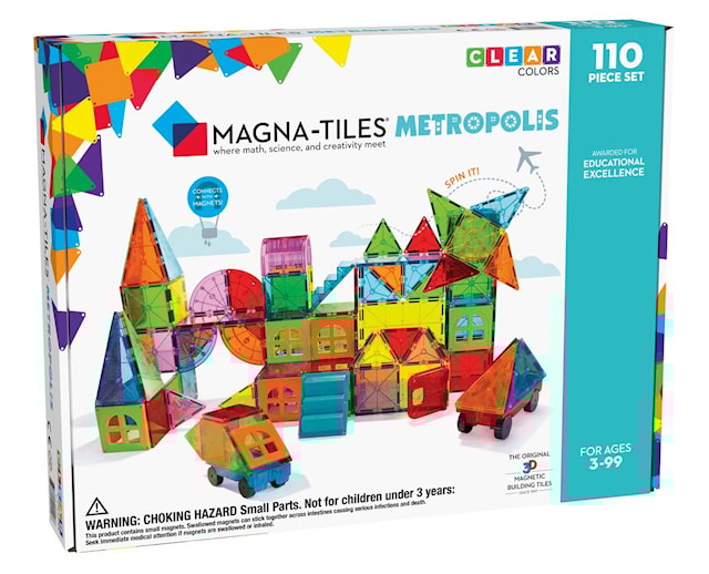 Produktbild 1 för Magna-Tiles Metropolis 110 bitar