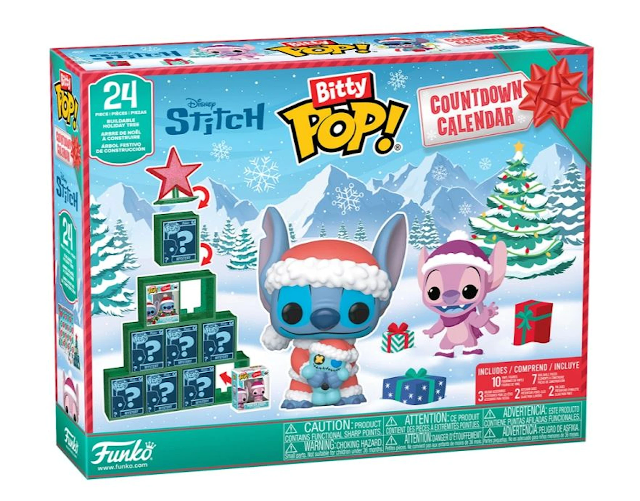 Produktbilde for Funko! Bitty Countdown Julekalender Stitch Holiday