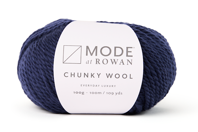 Chunky Wool, 100% ull 100 gr Winter 011, Mode at Rowan