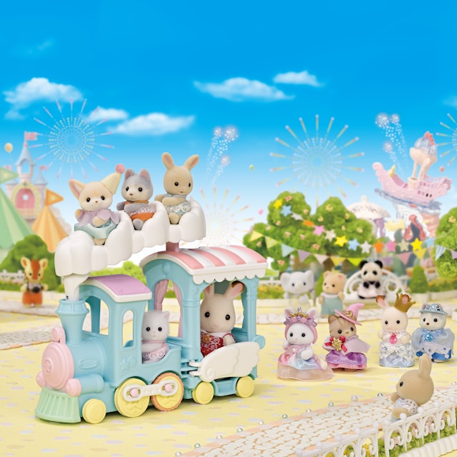 Tuotekuva 1 - Floating Cloud Rainbow Train Sylvanian Families