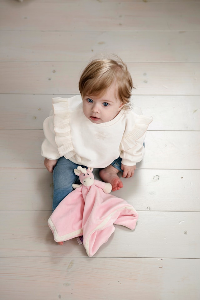 Produktbild 2 för Diinglisar SE Enhörning Snuttefilt Rosa Teddykompaniet