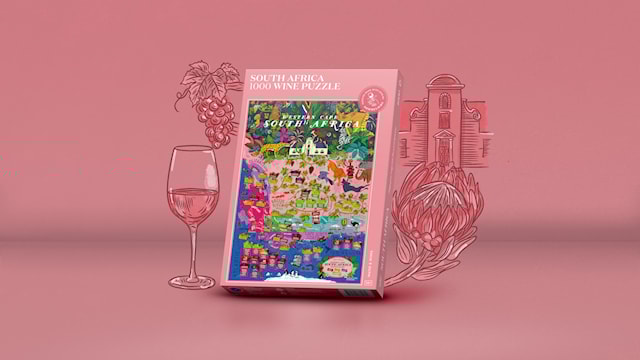 Produktbild 6 för Vinpussel - Sydafrika 1000 bitar, Water and Wines