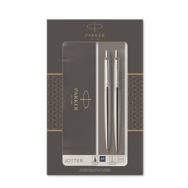 Parker Jotter Stainless Steel CT Duoset
