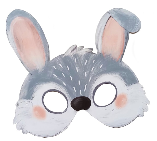 Produktbilde 6 for Ansiktsmasker og skattejakt Skogens dyr 5-pakning Fridolin