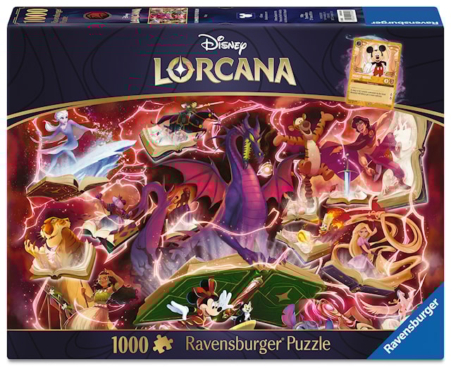 Produktbild 1 för Glimmers of the Realm: Ruby Pussel 1000 Bitar, Ravensburger
