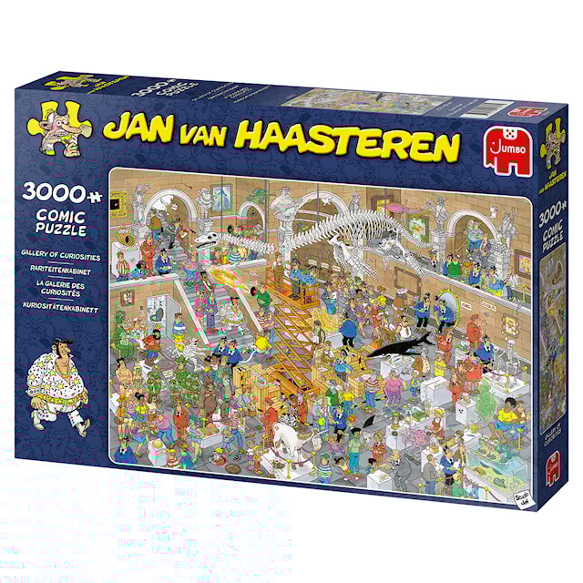 Produktbild 6 för Jan Van Haasteren Gallery of Curiosities Pussel 3000 bitar, Jumbo