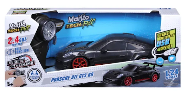 Produktbilde 1 for Premium fjernstyrt radiostyrt Porsche 911 GT3 RS 2,4 GHz 1:24 Maisto