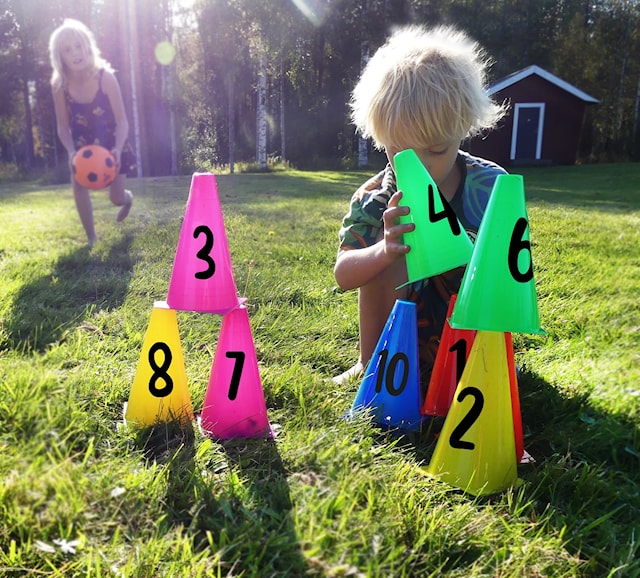 Tuotekuva 2 - Sifferkoner 23 cm Set med 1-10