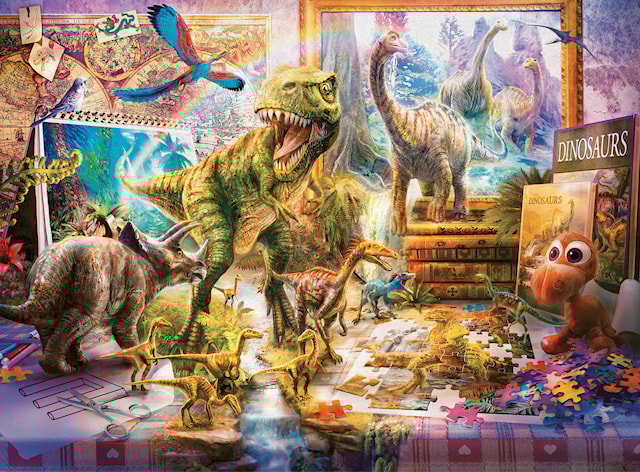 Tuotekuva 2 - Palapelit Dino Toys Come To Life 100 XXL palaa, Ravensburger