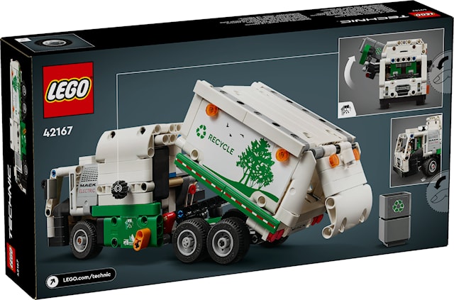 Produktbild 3 för Mack® LR Electric sopbil LEGO® Technic (42167)