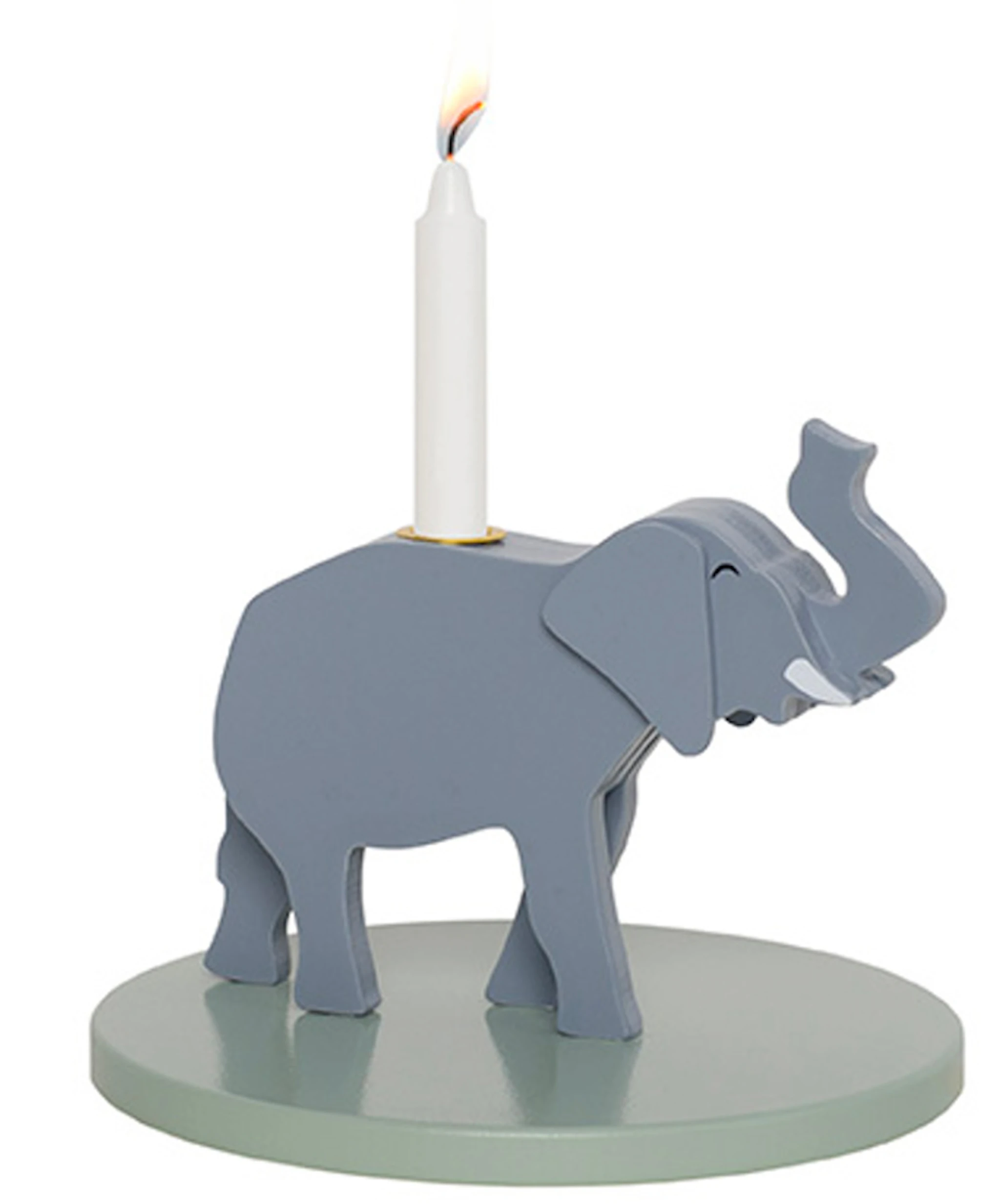 Produktbilde for Lysestake Elefant Jabadabado