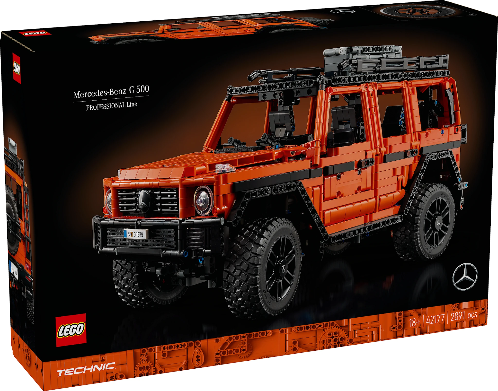 Produktbild för Mercedes-Benz G 500 PROFESSIONAL Line LEGO® Technic (42177)