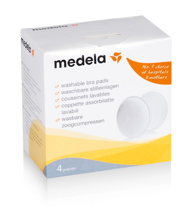 Produktbilde 2 for BH-innlegg, Vaskbare, 4-pack, Medela