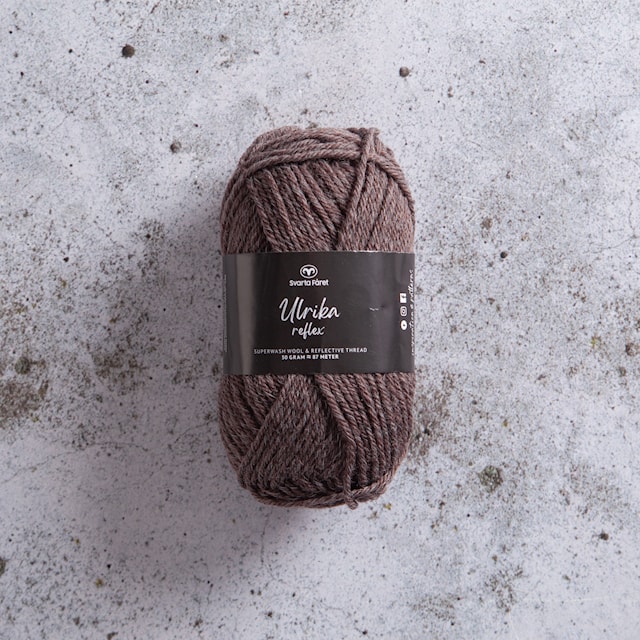 Ulrika Reflex Lanka Villasekoitus 50 g Ljusbrun Melange Järbo
