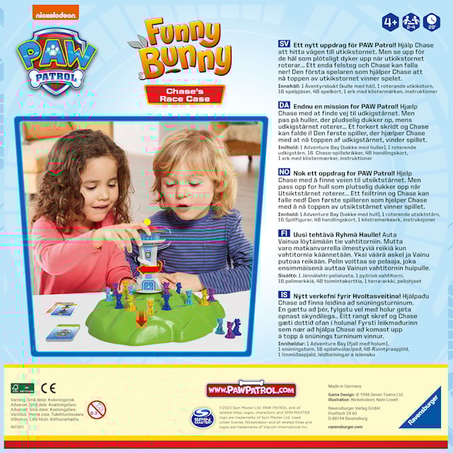 Tuotekuva 3 - Paw Patrol Funny Bunny (SE/DK/NO/FI)