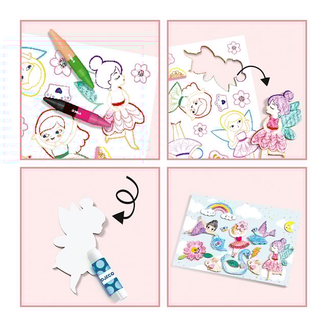 Tuotekuva 4 - Luo ja valmista oma maailmasi Djeco-hahmoilla