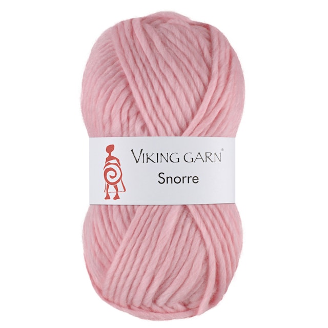 Snorre 100 g Vaaleanpunainen 263 Viking Garn
