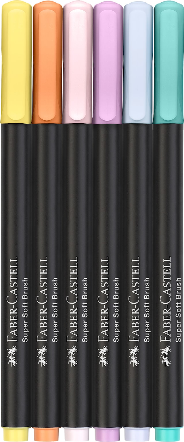 Värikynät Black Edition Metallisävyt 12-pack Faber Castell