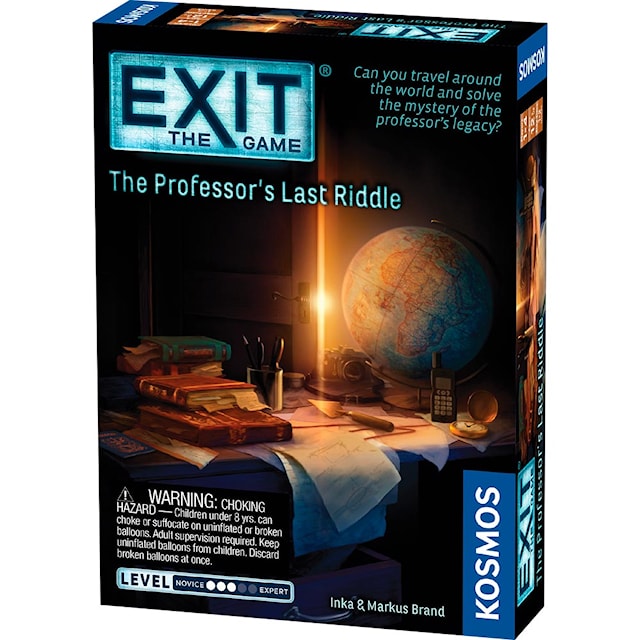 Tuotekuva 1 - EXIT: The Professor's Last Riddle (EN)