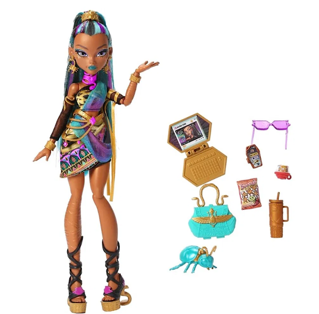 Produktbilde 2 for Monster High Motedukke Nefera