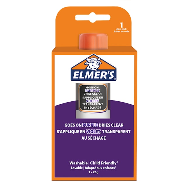 Tuotekuva 1 - Elmers liimapuikko lila (katoava) 22g, 1 kpl