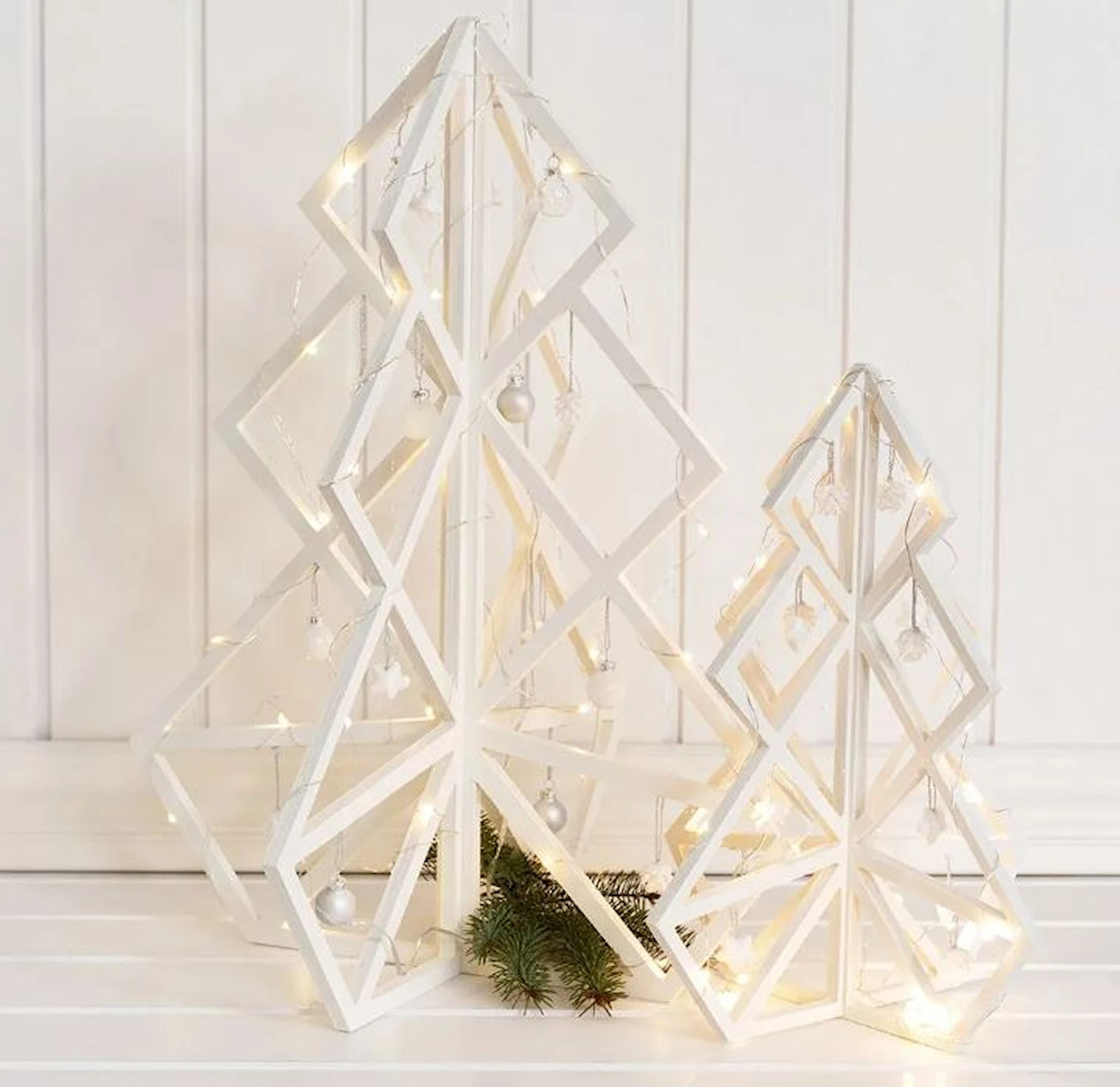 Produktbilde for 3D Juletre, H: 40 cm, B: 32 cm, 1 stk.