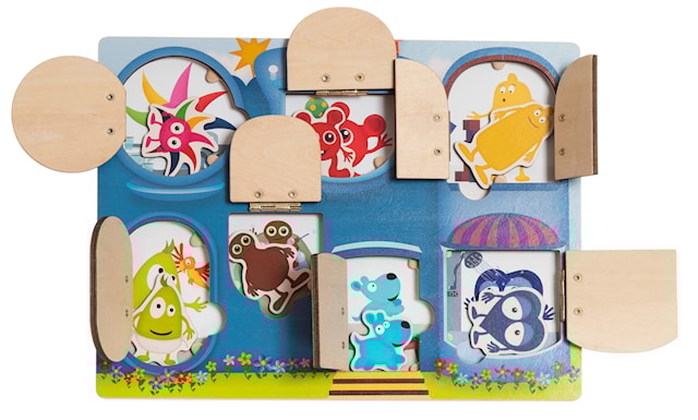 Produktbild 1 för I Mitt Hus Aktivitetspussel Babblarna