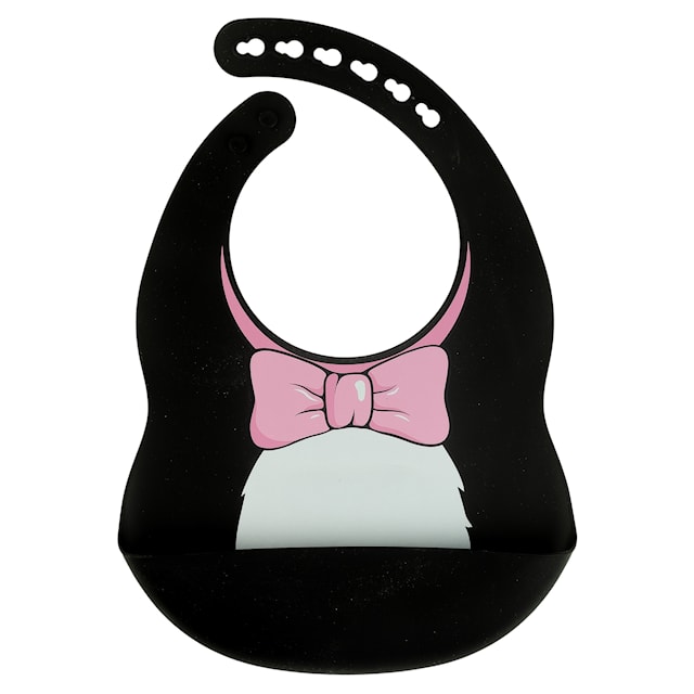 Produktbild 1 för Pelle Svanslös Haklapp Silikon Svart Rätt Start