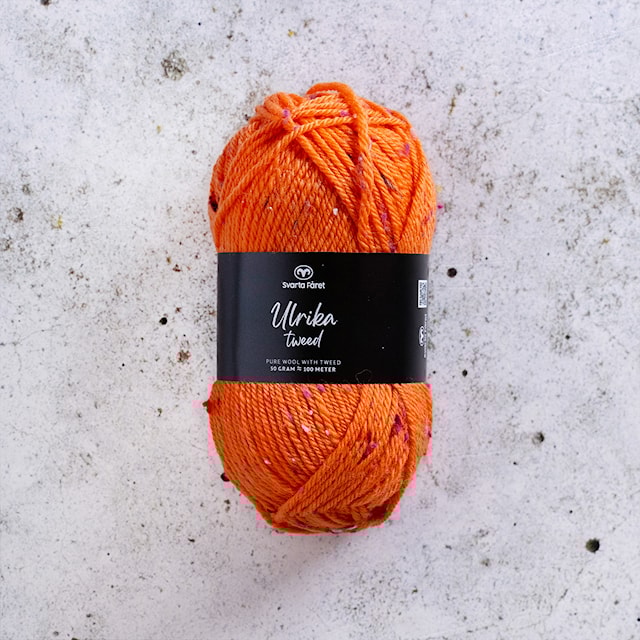 Ulrika Tweed Villasekoite 50 g Mimolette 006 Svarta Fåret