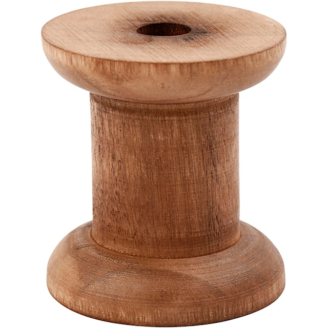 Produktbild 2 för Trådrulle av Trä 48x50 mm 10 st