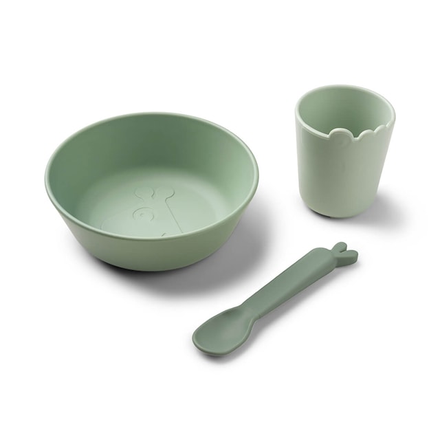 Produktbilde 1 for Done by Deer Kiddish first meal set Green