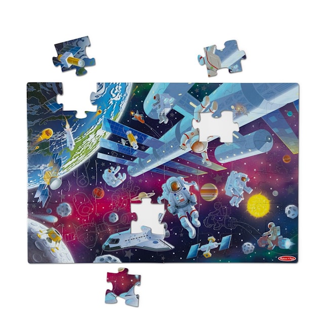 Tuotekuva 3 - Floor Puzzle Outer Space Glow in the Dark