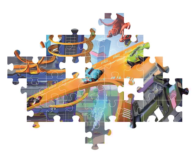 Tuotekuva 3 - Palapelit 104 palaa Hotwheels, Clementoni