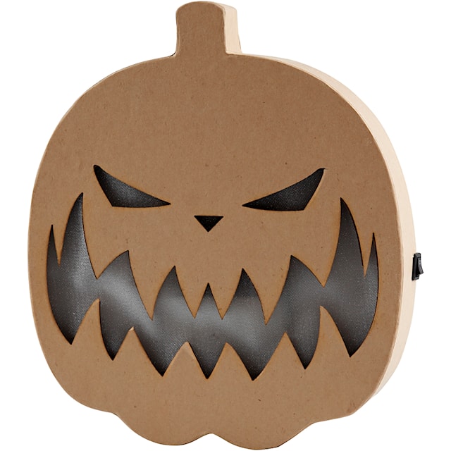 Produktbild 2 för Pumpa Halloween med batteridrivet ljus 25 cm 1-pack