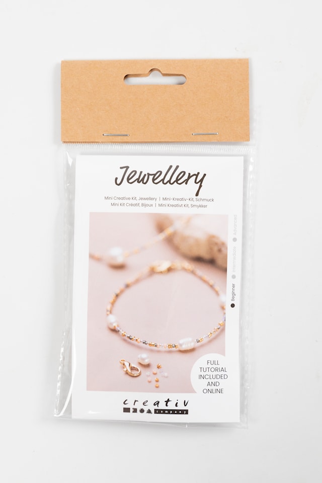 Produktbilde 5 for Mini DIY Kit Smykker, Armbånd og halskjede med lås, 1 pk.