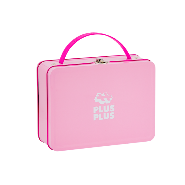 Produktbilde 1 for Rosa metallkoffert Pastell 70 deler Plus-Plus BIG