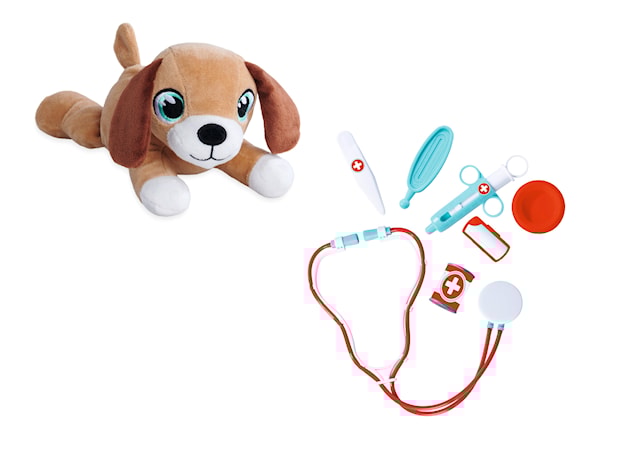 Produktbilde 4 for Simba Toys Plysjhund med Veterinærveske