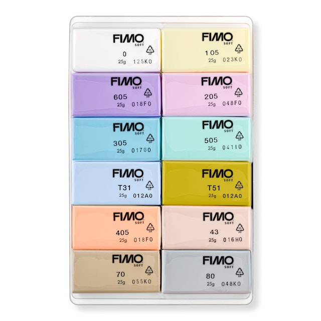 Tuotekuva 3 - FIMO Soft Colour 12 kpl Pastellivärit