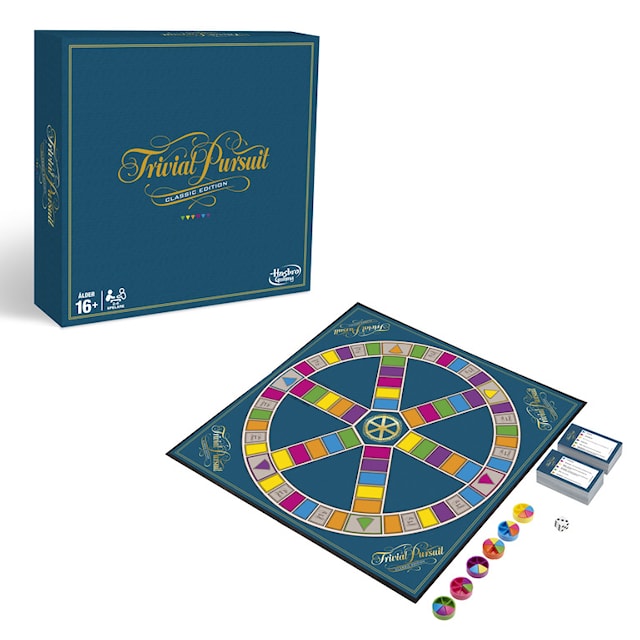 Produktbild 1 för Trivial Pursuit Classic Edition, Hasbro Games (SE)