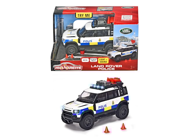 Land Rover Svensk Politibil, Majorette Grand Series